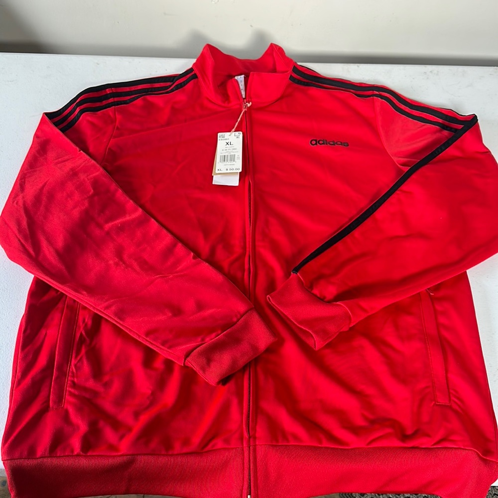 Men’s Adidas Track Jacket NWT